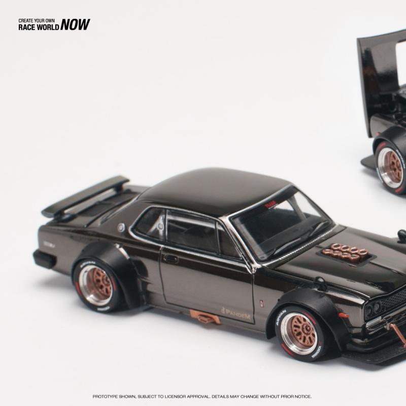 1/64 Nissan Skyline GT-R V8 Drift HAKOSUKA (POP RACE, PR640097) 2