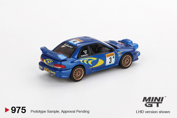 Subaru Impreza WRC98 1998 Rally Monte-Carlo 3rd Place #3 (Mini-GT, MGT00975) 1
