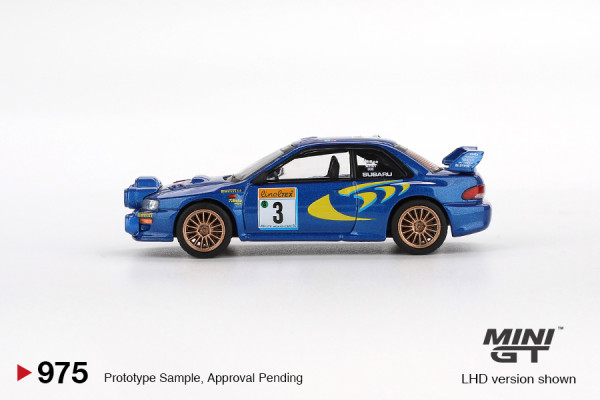 Subaru Impreza WRC98 1998 Rally Monte-Carlo 3rd Place #3 (Mini-GT, MGT00975) 2