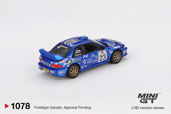 SUBARU IMPREZA WRC99 #23 – 2000 ACROPOLIS RALLY (MINI GT, MGT01078) 1