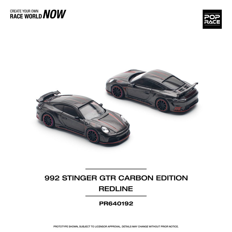 992 STINGER GTR CARBON EDITION – REDLINE (POP RACE, PR640192)