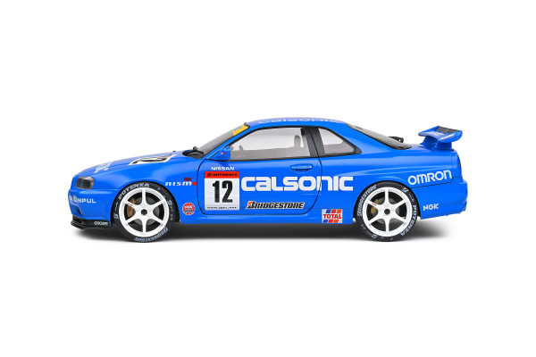 1/18 Nissan GT-R (R34) Streetfighter Calsonic Tribute – 2000 (SOLIDO, S1804307) 4