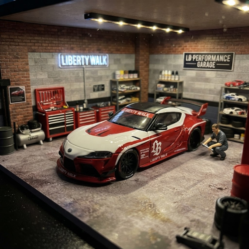 TOYOTA SUPRA (A90) 2025 LB-WORKS (TARMAC, T64-109-RD) 1