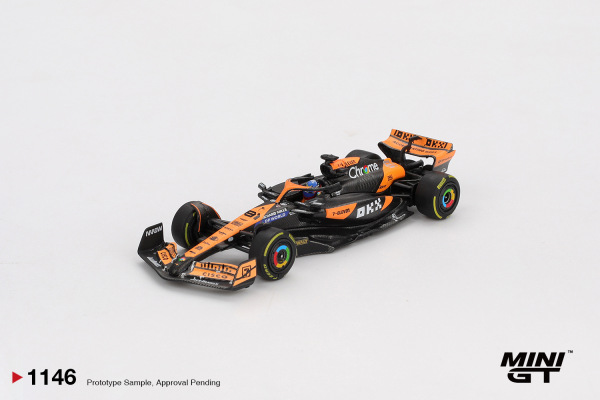 MCLAREN MCL38 #81 OSCAR PIASTRI 2024 HUNGARIAN GP WINNER (MINI GT, MGT01146)