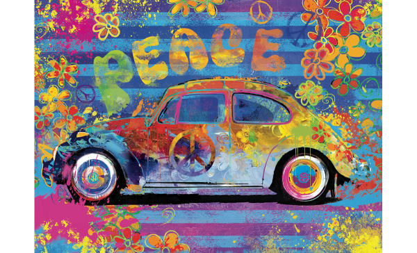 VW Beetle Splash - 550 dielikov v plechovej nádobe 2