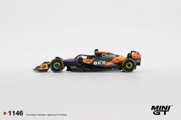 MCLAREN MCL38 #81 OSCAR PIASTRI 2024 HUNGARIAN GP WINNER (MINI GT, MGT01146) 2