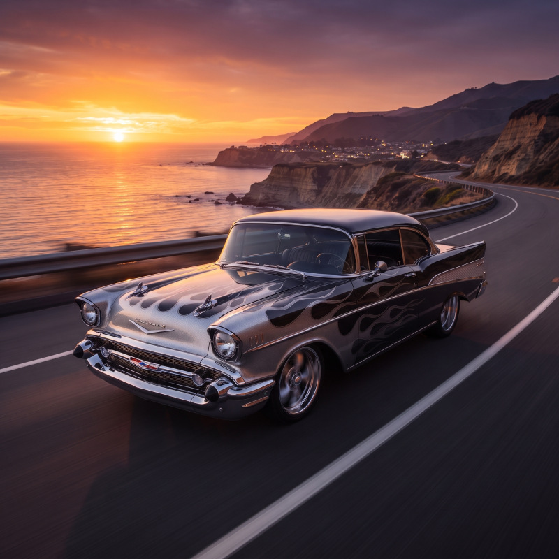 1957 CHEVROLET BEL AIR CUSTOM (ACME, A1807022)