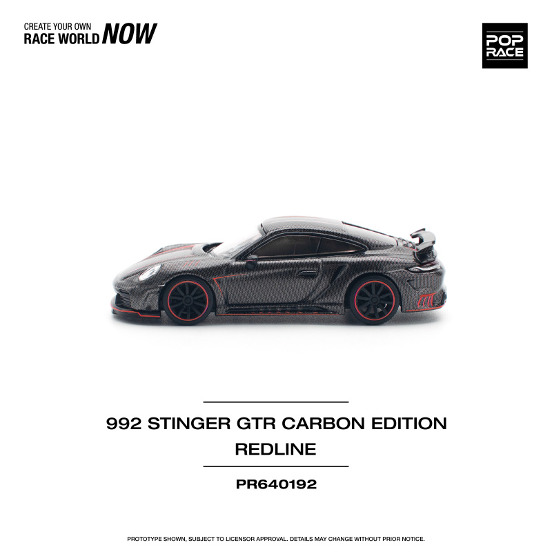 992 STINGER GTR CARBON EDITION – REDLINE (POP RACE, PR640192) 3