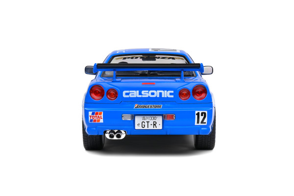 1/18 Nissan GT-R (R34) Streetfighter Calsonic Tribute – 2000 (SOLIDO, S1804307) 3