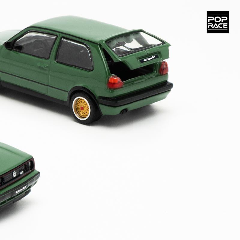 1/64 Golf GTi MKII - Oak Green (POP RACE, PR640099) 3