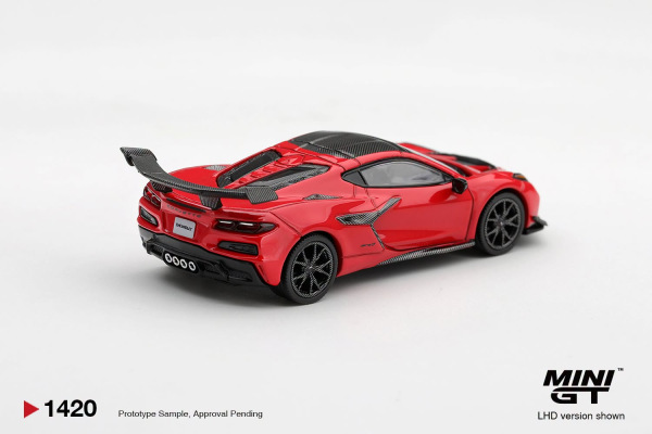 CHEVROLET CORVETTE ZR1 TORCH RED (MINI GT, MGT01420) 1