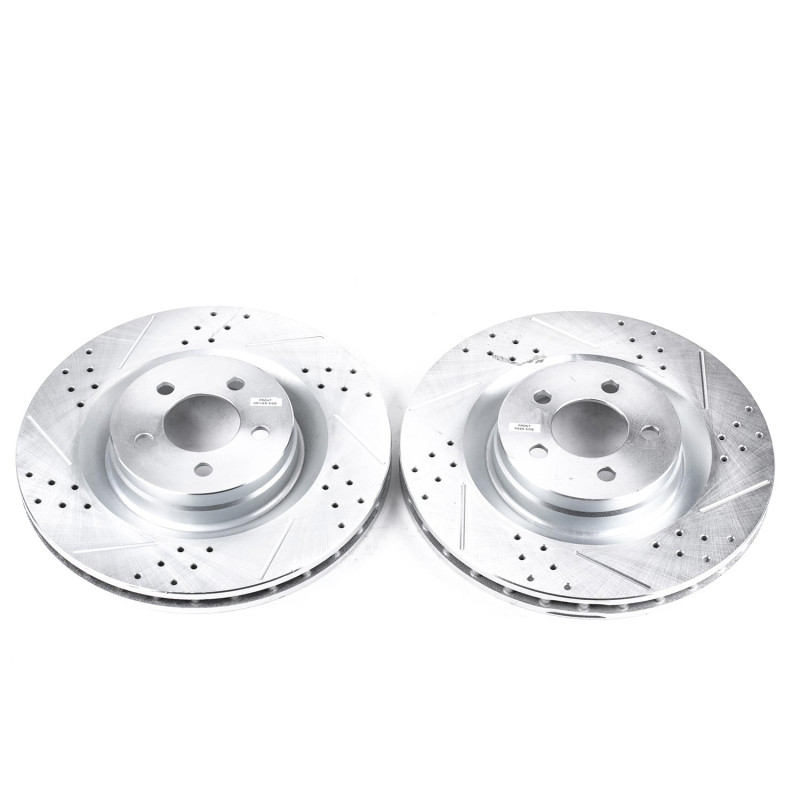 Evolution Drilled & Slotted – predná náprava, 4-piestikový strmeň (POWERSTOP, AR8773XPR)