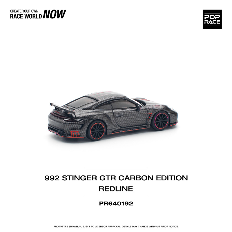 992 STINGER GTR CARBON EDITION – REDLINE (POP RACE, PR640192) 2