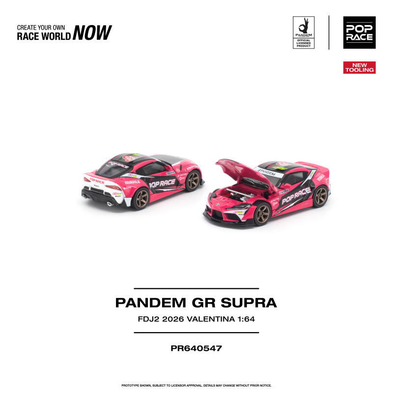 PANDEM GR SUPRA FDJ2 VALENTINA PIAZ (POP RACE, PR640547)