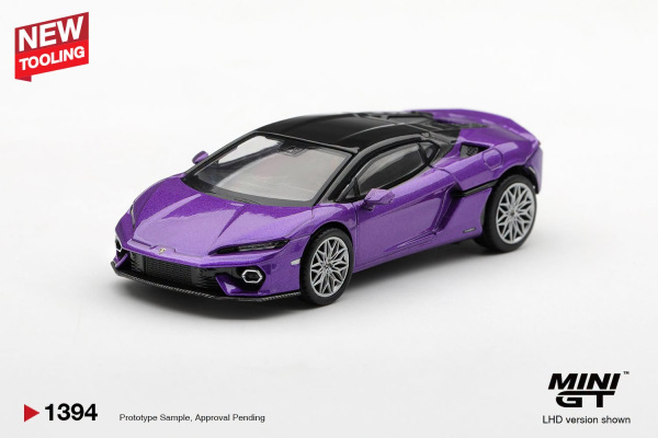 LAMBORGHINI TEMERARIO VIOLA PASIFAE (MINI GT, MGT01394)