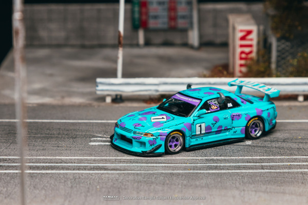 NISSAN SKYLINE (R32) WIDEBODY - MONSTERS (TARMAC, T64G-061-SUL) 3