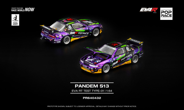 PANDEM S13 EVA RT TEST TYPE-01 (POP RACE, PR640432) 1