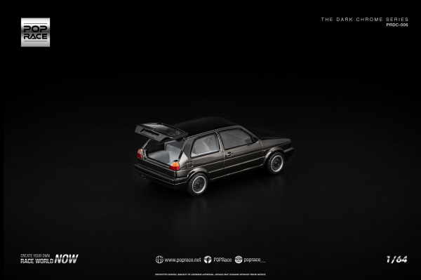 GOLF GTI MK2 DARK CHROME (POP RACE, PRDC006) 2