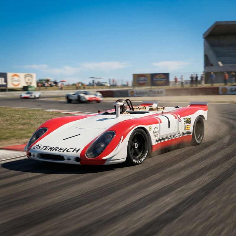 PORSCHE 908/02 #1 6H WATKINS GLEN 1969 (WERK83, 18063004)