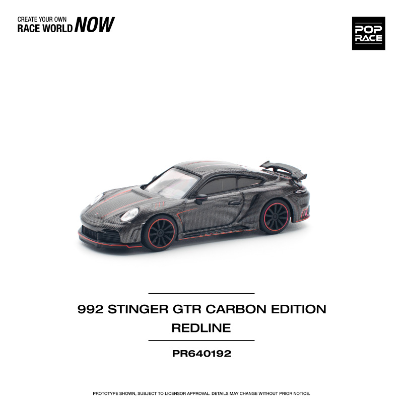 992 STINGER GTR CARBON EDITION – REDLINE (POP RACE, PR640192) 1