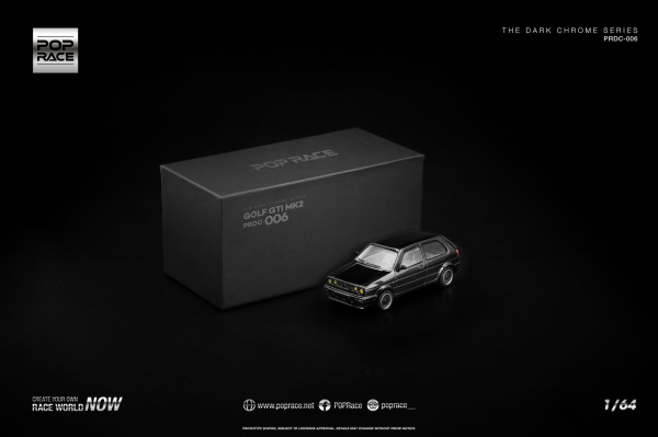 GOLF GTI MK2 DARK CHROME (POP RACE, PRDC006)