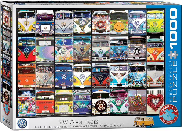 VW Cool Faces - 1000 dielikov