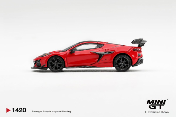 CHEVROLET CORVETTE ZR1 TORCH RED (MINI GT, MGT01420) 2