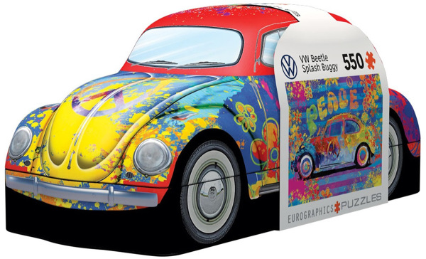 VW Beetle Splash - 550 dielikov v plechovej nádobe