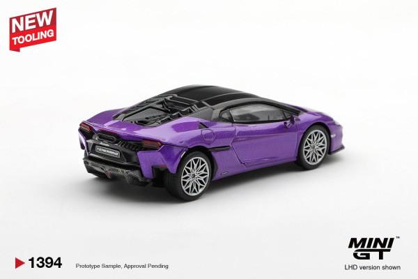 LAMBORGHINI TEMERARIO VIOLA PASIFAE (MINI GT, MGT01394) 1