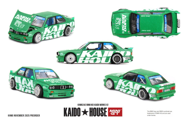 BMW M3 KAIDO WORKS V2 (MINI GT, KHMG242)