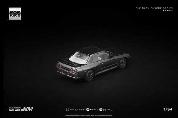 Nissan Skyline GT-R R32 Dark Chrome – 1990 (POP RACE, PRDC002) 1