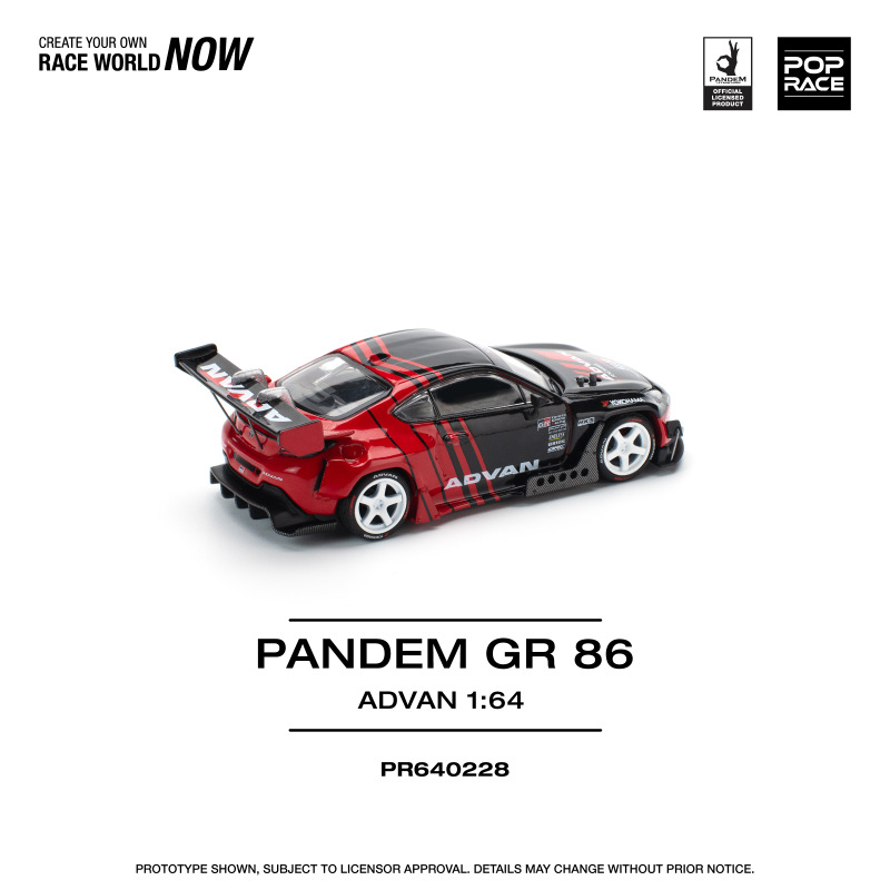 PANDEM GR86 – ADVAN (POP RACE, PR640228) 2
