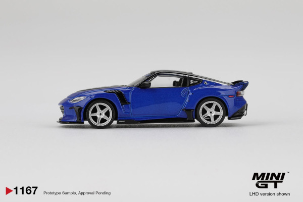 NISSAN Z VEILSIDE FFZ400 SEIRAN BLUE (MINI GT, MGT01167) 2