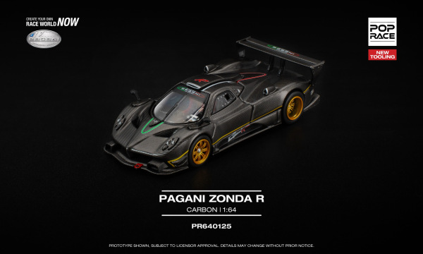 PAGANI ZONDA R (POP RACE, PR640125)