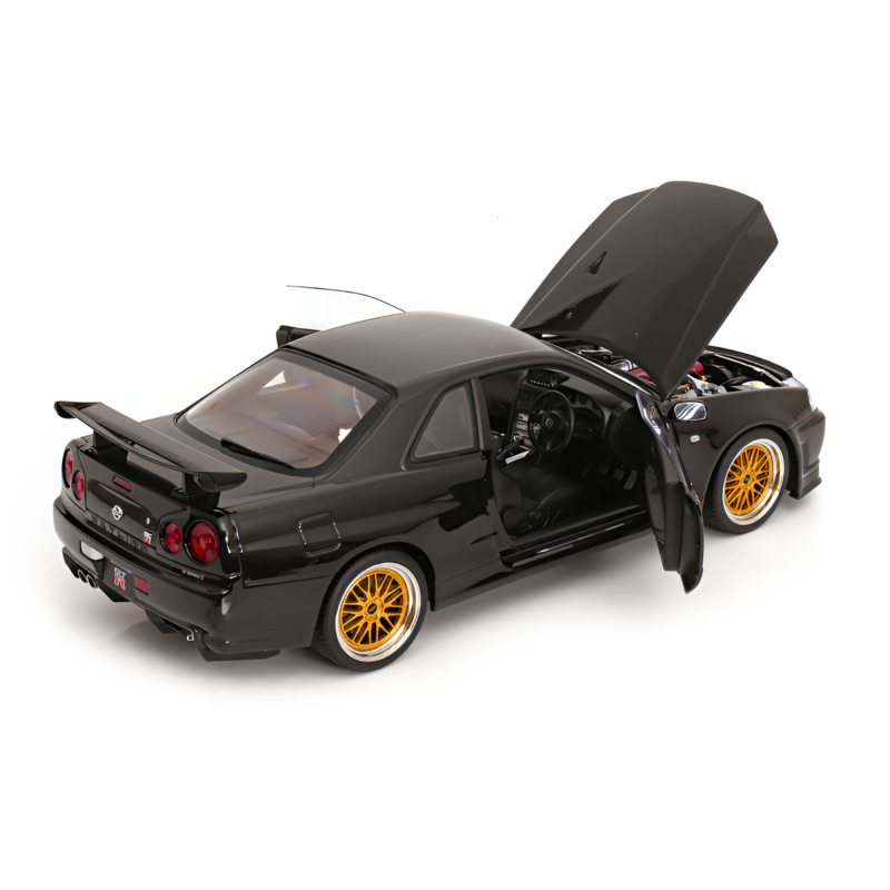 NISSAN SKYLINE GT-R (R34) V-SPEC II - BBS WHEELS (KK-SCALE, KKDC120215-2) 3