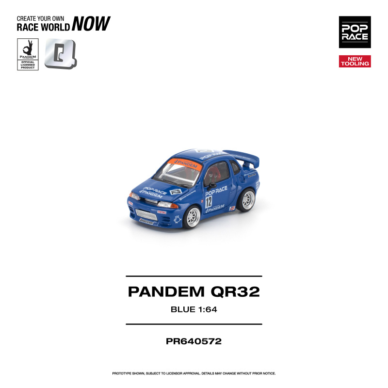 PANDEM QR32 BLUE (POP RACE, PR640572) 1
