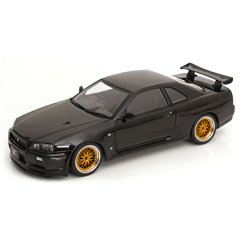 NISSAN SKYLINE GT-R (R34) V-SPEC II - BBS WHEELS (KK-SCALE, KKDC120215-2) 1