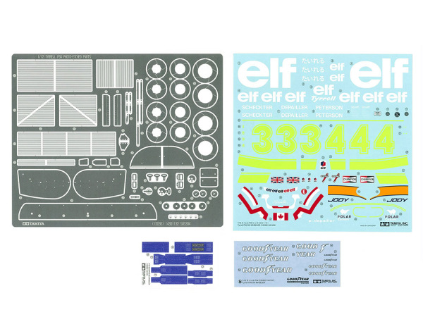 TYRRELL P34 SIX WHEELER (TAMIYA, 12036) 8