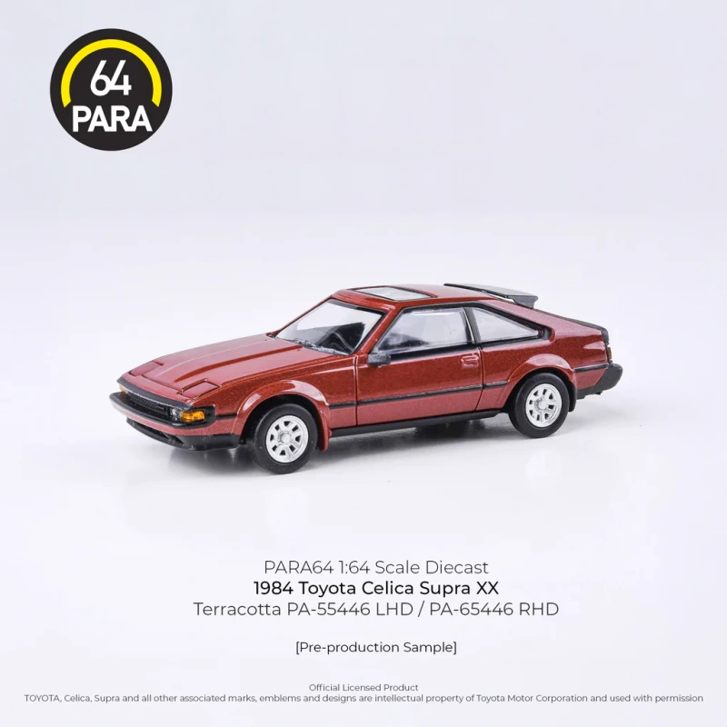 1984 Toyota A60 Celica XX / Celica Supra Terracotta LHD (PARA64, PA-55446)