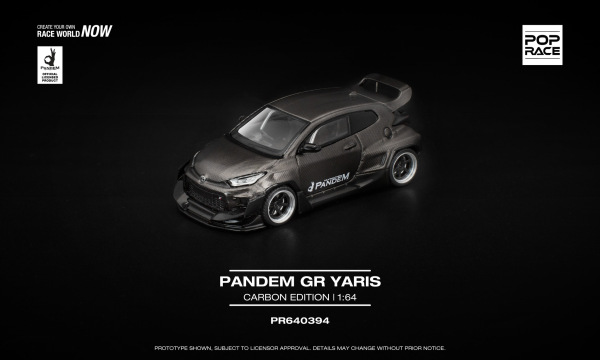 PANDEM GR YARIS – CARBON EDITION (POP RACE, PR640394)