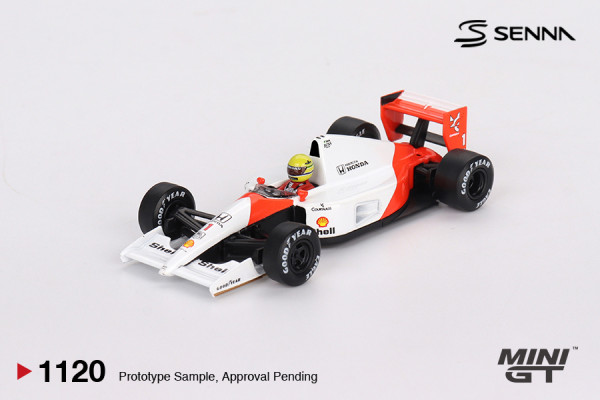 McLAREN MP4/6 #1 – Ayrton Senna, Japanese GP 1991 (MINI GT, MGT01120)