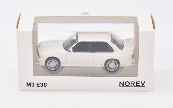 BMW 3-SERIES M3 (E30) 1986 White (NOREV, 350012) 2
