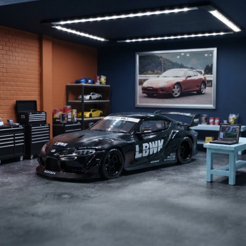 2025 TOYOTA SUPRA (A90) LB-WORKS (TARMAC, T64-109-BK) 1