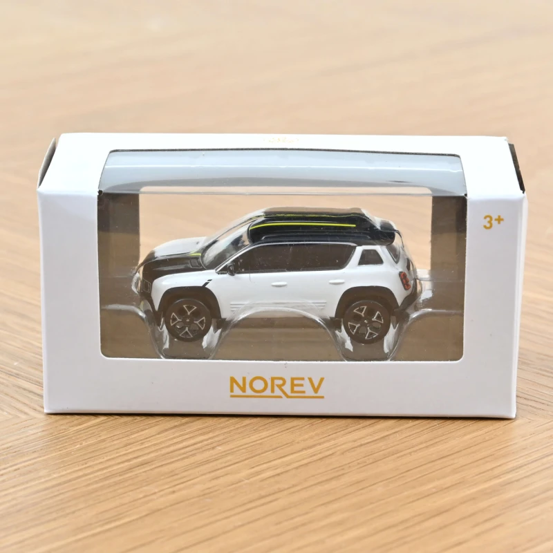 1/64 Renault 4 E-Tech Electric 2025 Glacier White and Black (Norev, 310981) 1