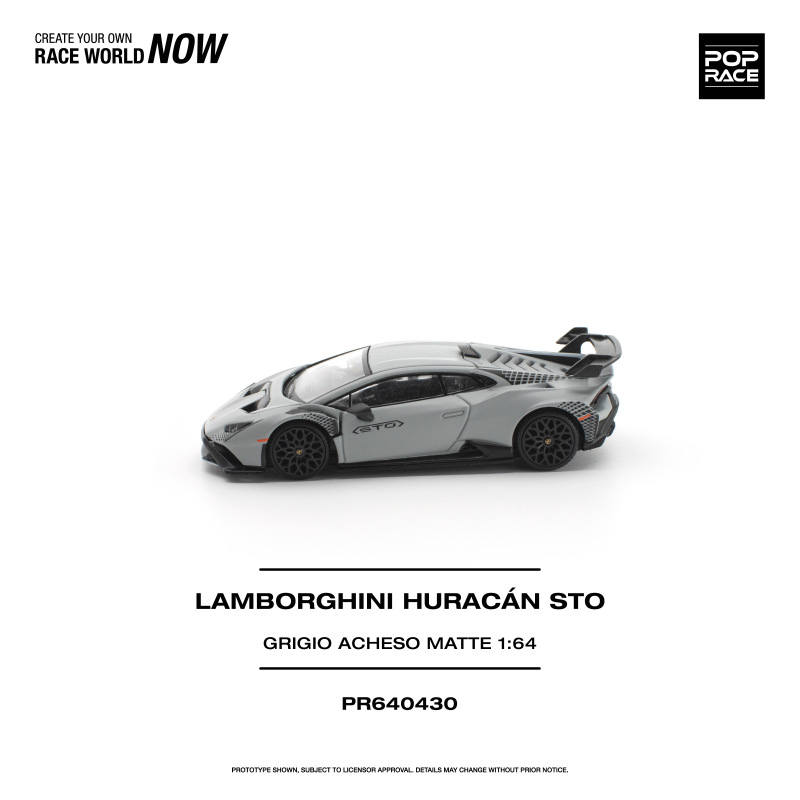LAMBORGHINI HURACAN STO GRIGIO ACHESO MATTE 3