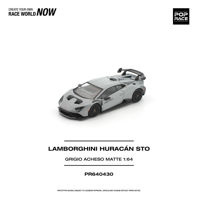 LAMBORGHINI HURACAN STO GRIGIO ACHESO MATTE 1