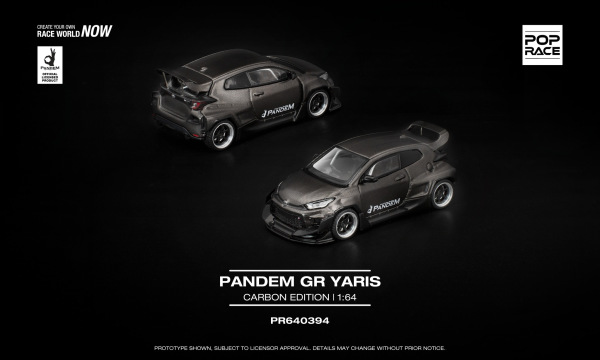 PANDEM GR YARIS – CARBON EDITION (POP RACE, PR640394) 1
