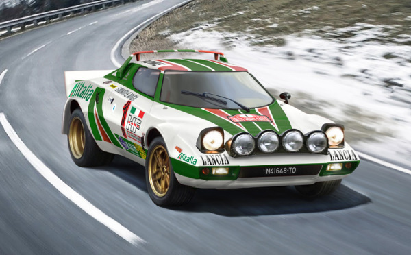 LANCIA STRATOS HF (ITALERI, 3654) 1