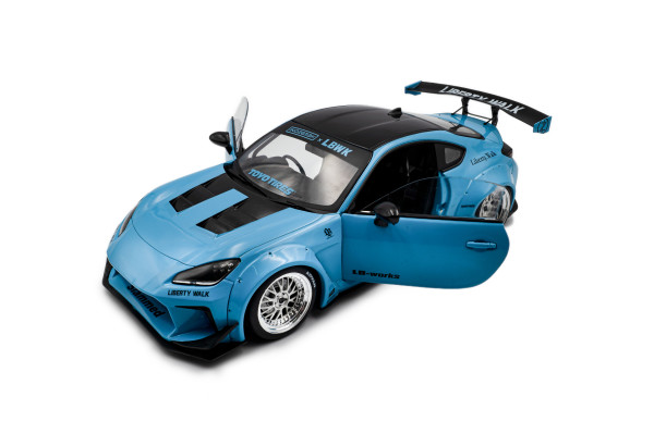Toyota GR86 LBWK Body Kit – BABY BLUE – 2024 (SOLIDO, S1813601)