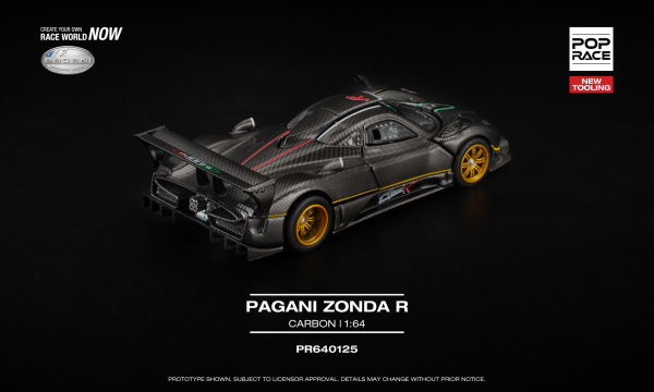 PAGANI ZONDA R (POP RACE, PR640125) 2